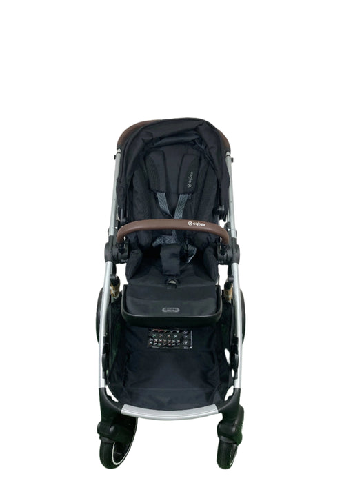 Shop Cybex Gazelle S Modular Stroller, Moon Black, Silver Frame, 2024 at GoodBuy Gear