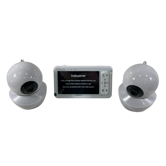 Babysense HD 5" Split-Screen Video Baby Monitor