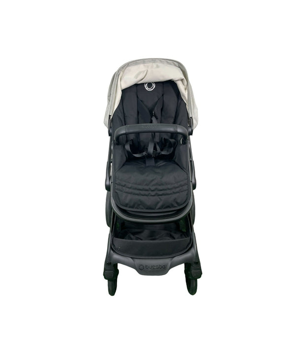 Bugaboo Fox 5 Stroller, 2024, Black Frame, Misty White, Midnight Black