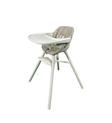 Shop Lalo The Chair with Cushion, Coconut, Leather Mono Coconut, White at GoodBuy Gear