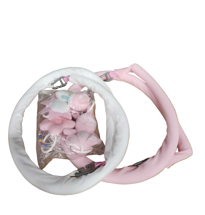 Omzer 5-in-1 Convertible Baby Play Gym, Pink