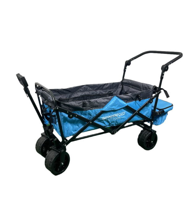 Wonderfold S3 Outdoor Utility Wagon, Aqua Grey