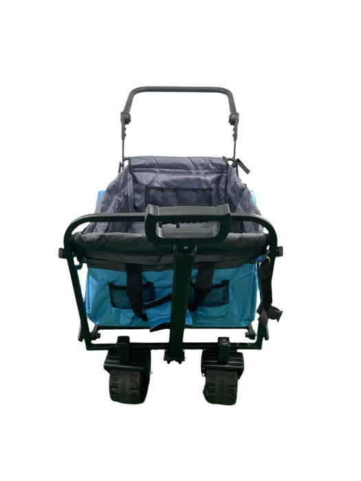 Wonderfold S3 Outdoor Utility Wagon, Aqua Grey