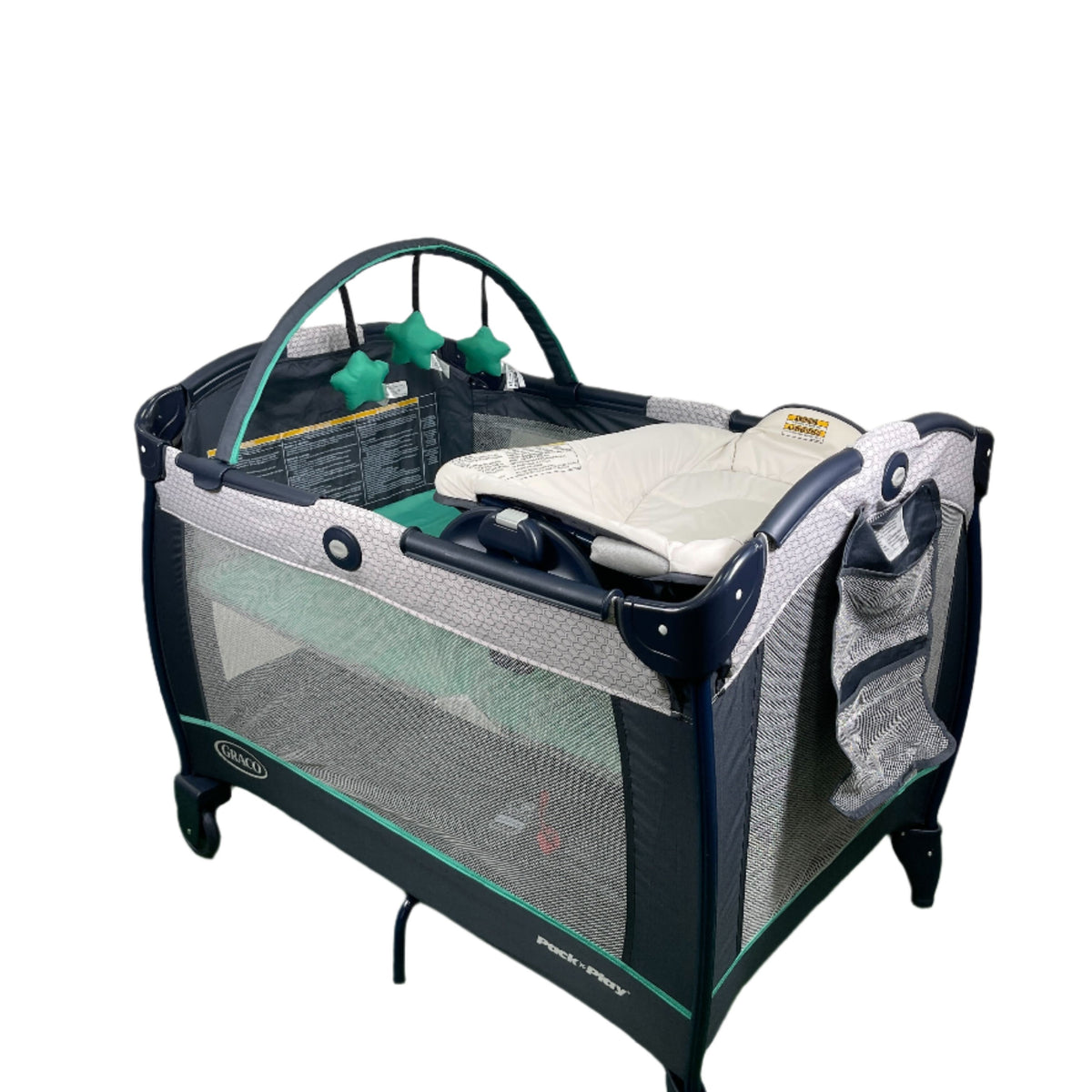 Graco Pack 'n Play Playard With Reversible Seat & Changer LX, Basin