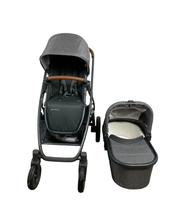 UPPAbaby VISTA V2 Stroller, 2022, Greyson (Charcoal Melange)