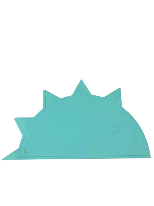Bam Bam Boom Hedgehog Dino Placemat, Mint