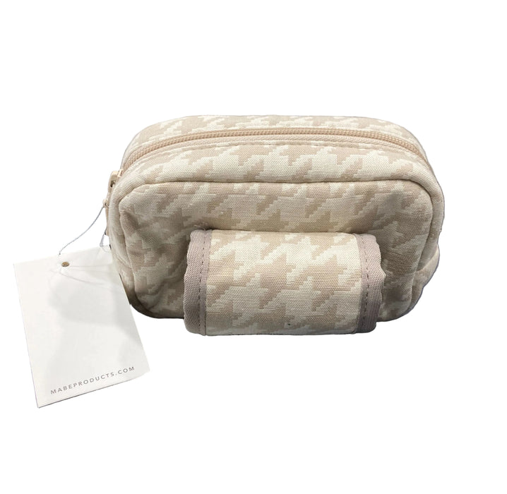 Mabē Monarch Accessory Bag, Houndstooth