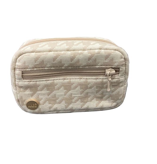 Mabē Monarch Accessory Bag, Houndstooth