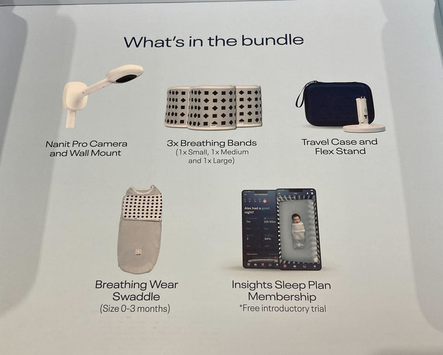 Nanit Ultimate Bundle, Ultimate Bundle (No stand Mount)