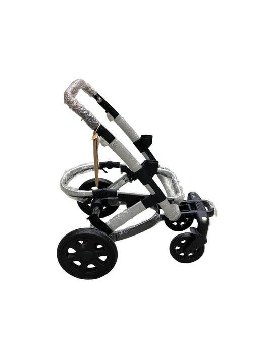 Shop Joolz Geo2 Stroller Frame, 2017, Studio (Silver/Brown) at GoodBuy Gear