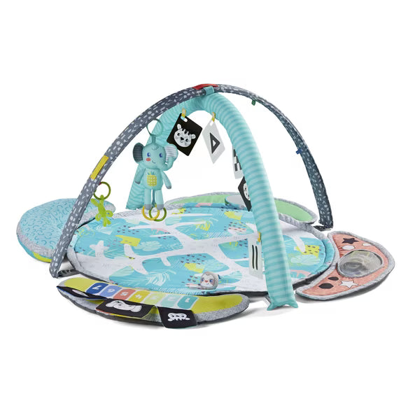 Infantino 5 In 1 Epic Developmental Play Gym, Teal