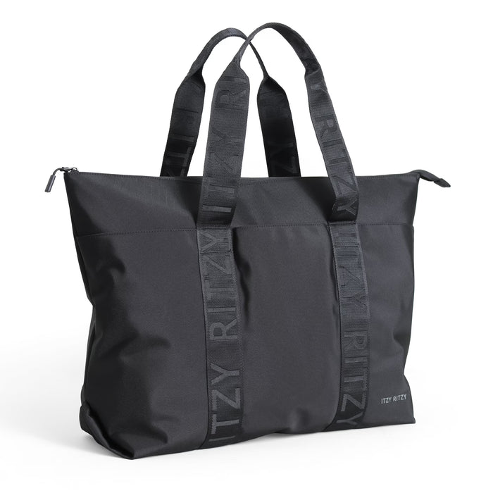 Itzy Ritzy Belong All-in-Tote Weekender Bag, Black