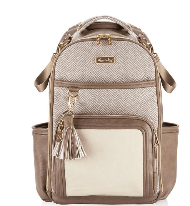 Shop Itzy Ritzy Boss Plus Backpack Diaper Bag, Vanilla Latte at GoodBuy Gear