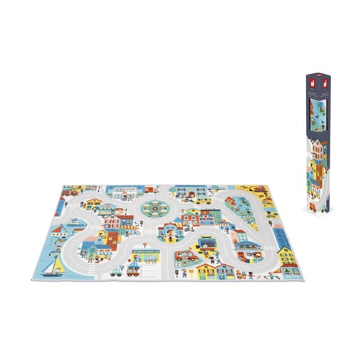 Janod Cross Roads Playmat, City