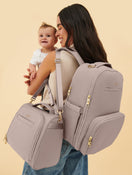 Shop JuJuBe Classic Diaper Backpack, Taupe at GoodBuy Gear