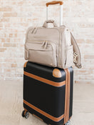 Shop JuJuBe Satchel Diaper Bag, Taupe at GoodBuy Gear