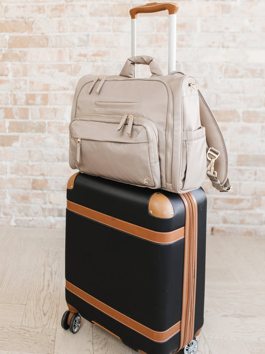 Shop JuJuBe Satchel Diaper Bag, Taupe at GoodBuy Gear