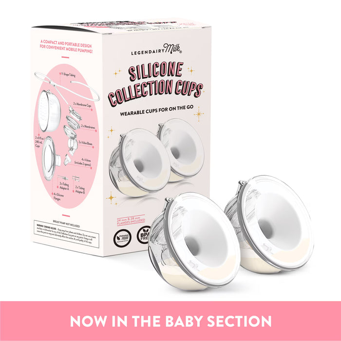 Legendairy Milk Silicone Collection Cups