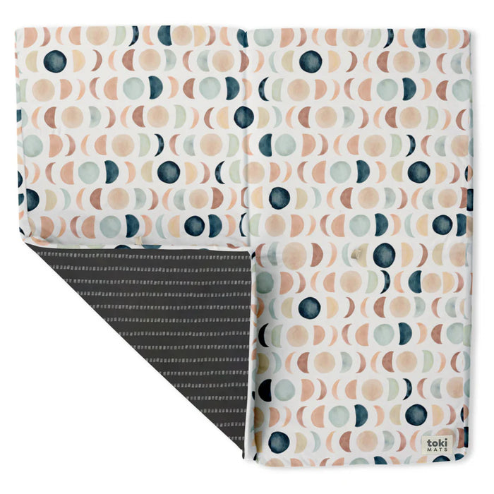 Toki Kids Standard Padded Play Mat 40" x 40", Lunar Phases