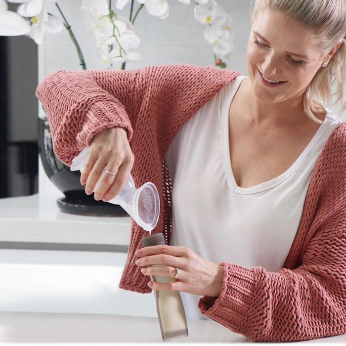 Haakaa Silicone Milk Storage Bag & Sippy Spout Combo