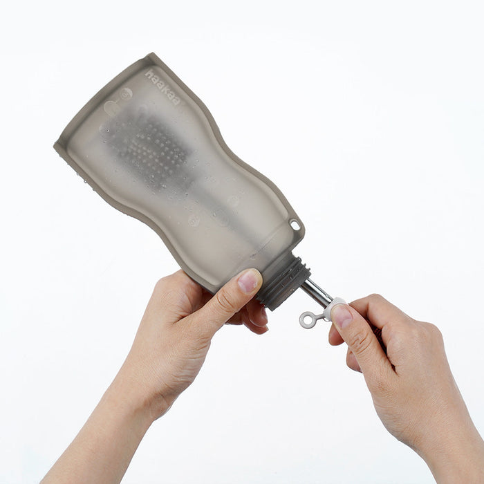 Haakaa Silicone Milk Storage Bag & Sippy Spout Combo