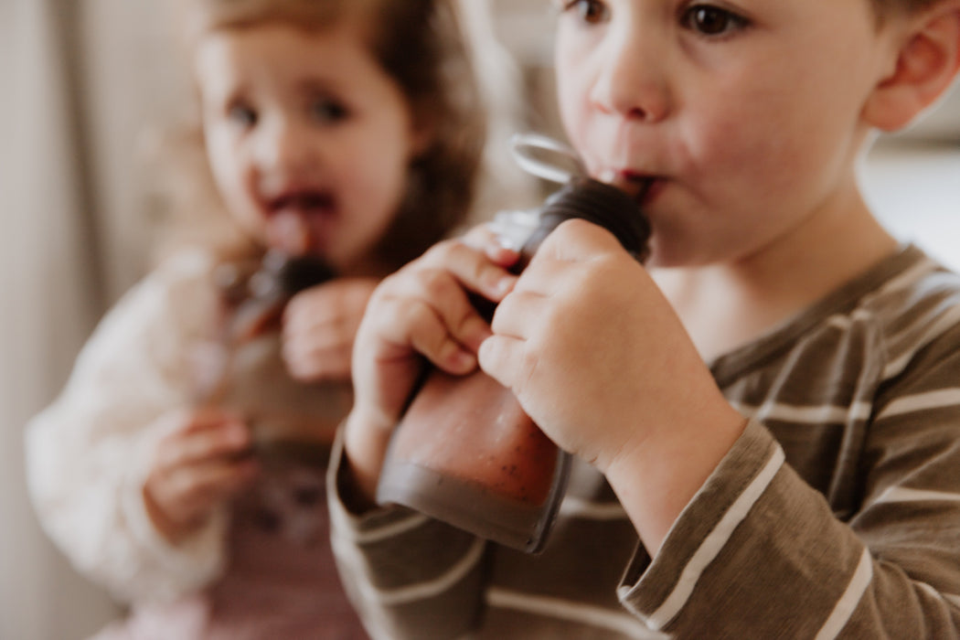 Haakaa Silicone Milk Storage Bag & Sippy Spout Combo