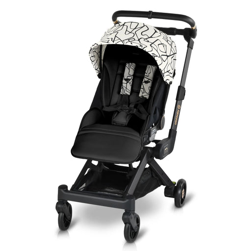Shop Orbit Baby M Plus+ Stroller, 2025, Black, Squiggle at GoodBuy Gear