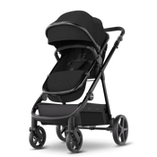 Shop Mompush Meteor 2 Stroller, Black, Black Frame, 2026 at GoodBuy Gear