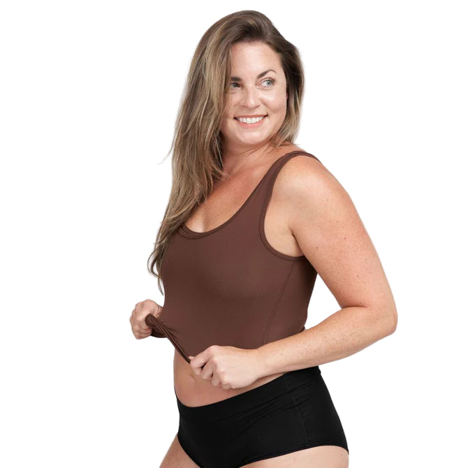 Larken The Larken X Nursing Bra, Mocha, XLarge, Single