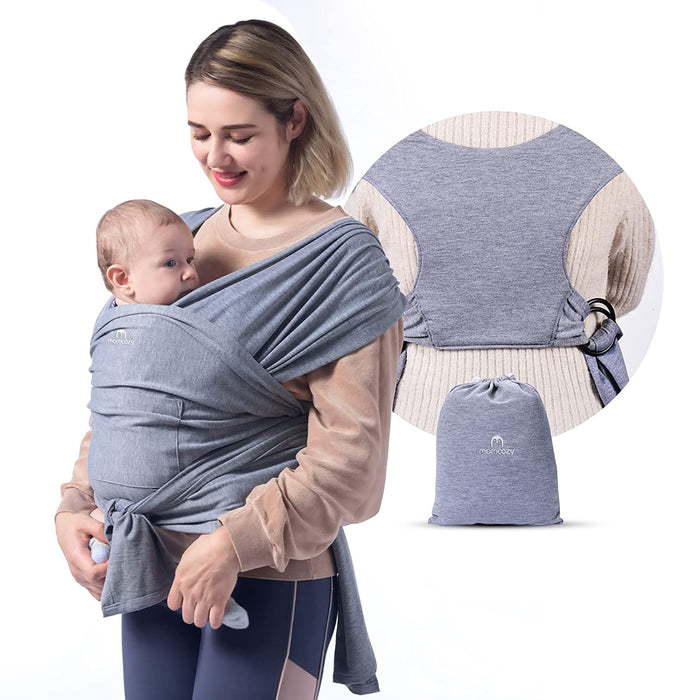 Momcozy Baby Wrap Carrier Sling, Grey