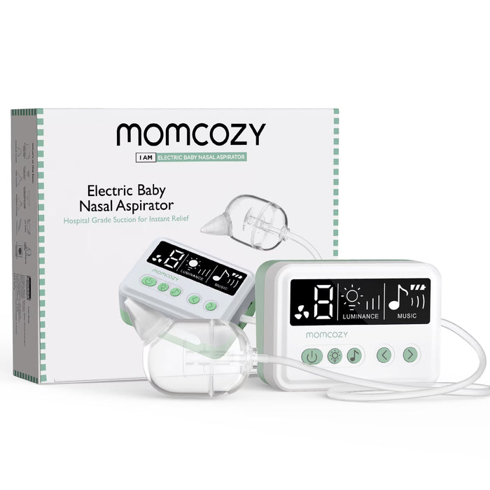 Momcozy Electric Baby Nose Aspirator, White