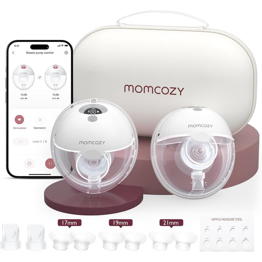 Shop Momcozy All-in-one M5 Double Wearable Breast Pump, Quill Grey at GoodBuy Gear