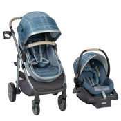 Shop Monbebe Lynx 6-in-1 Modular Travel System, 2023, Plaid at GoodBuy Gear