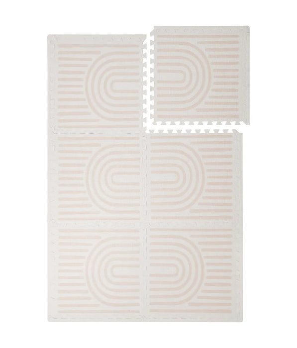 Shop Toddlekind Prettier Puzzle Playmat Standard, Linear, Linen at GoodBuy Gear