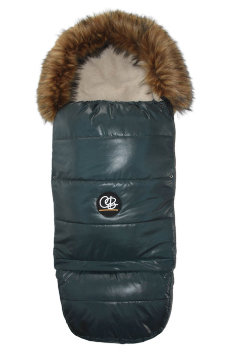 Shop Cover Baby Organic Premium Wool Adjustable Footmuff, Pastel Hunter Green at GoodBuy Gear