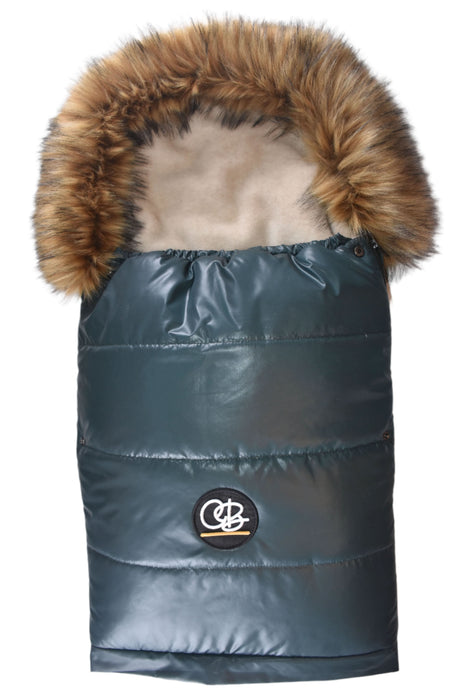 Shop Cover Baby Organic Premium Wool Adjustable Footmuff, Pastel Hunter Green at GoodBuy Gear