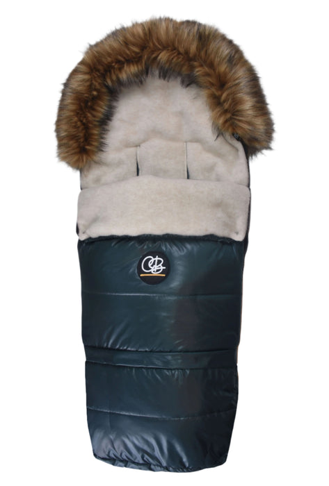 Shop Cover Baby Organic Premium Wool Adjustable Footmuff, Pastel Hunter Green at GoodBuy Gear