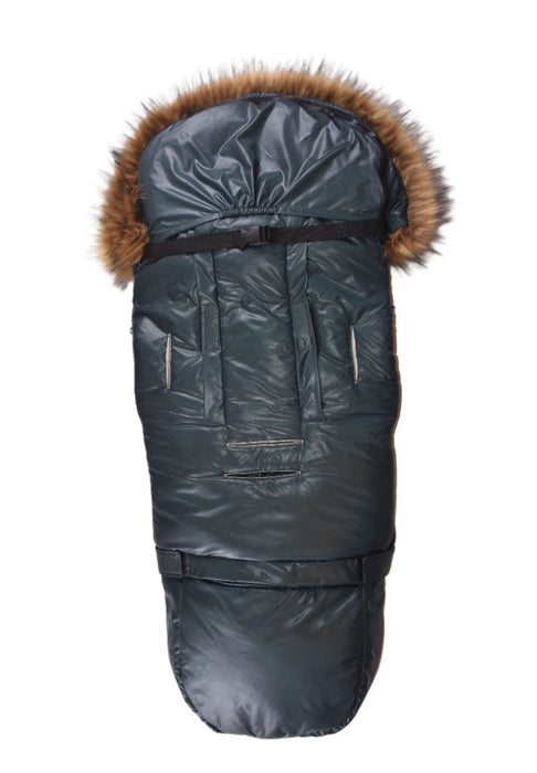 Shop Cover Baby Organic Premium Wool Adjustable Footmuff, Pastel Hunter Green at GoodBuy Gear