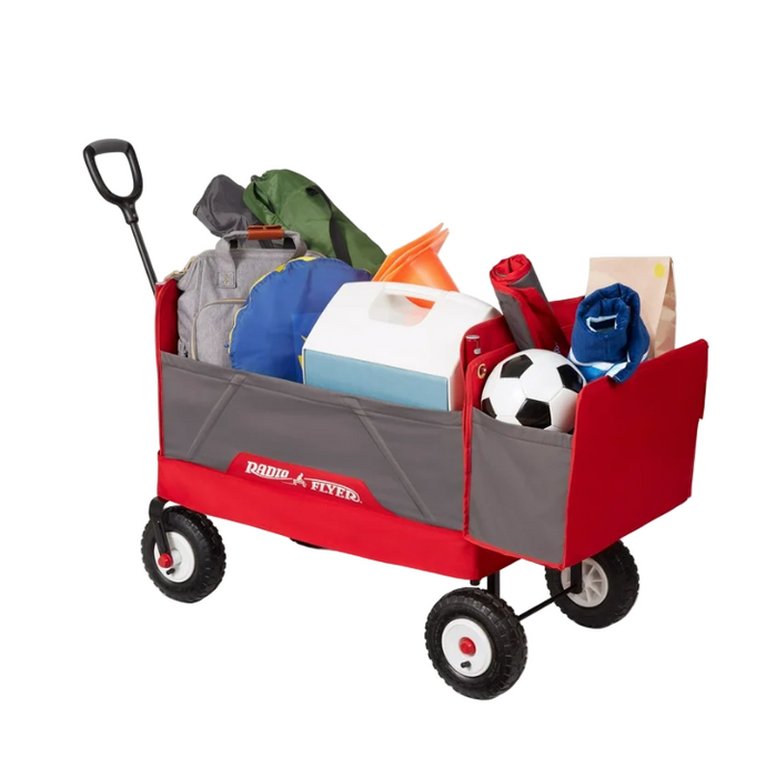 Shop Radio Flyer 3-in-1 All-Terrain Wagon with Canopy( 3927), Red