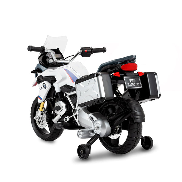 RollPlay BMW R1200 GS Motorcycle 12V Adventure, White
