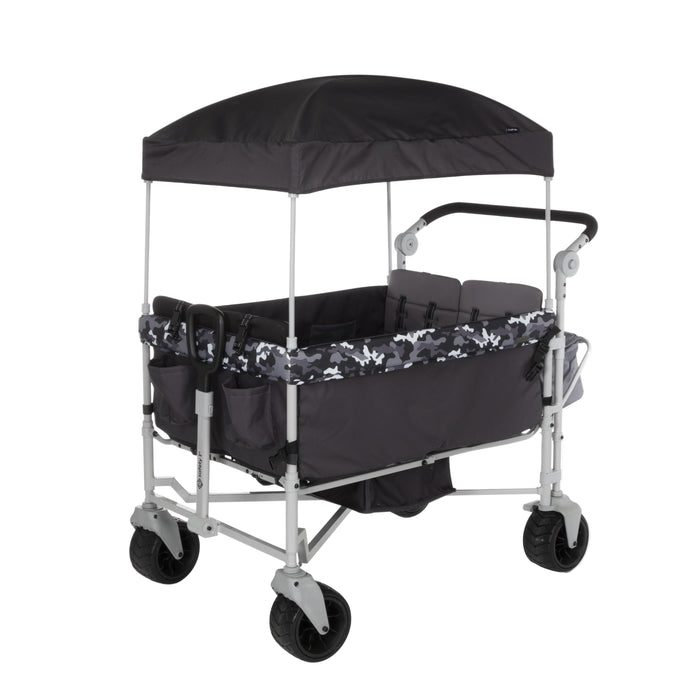 Safety 1st Summit Sprint Quad Wagon Stroller, Charcoal Camo