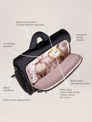 Shop JuJuBe Satchel Diaper Bag, Black at GoodBuy Gear