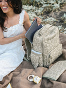 Shop Sazan + JuJuBe Classic Diaper Backpack, Paisley Floral at GoodBuy Gear