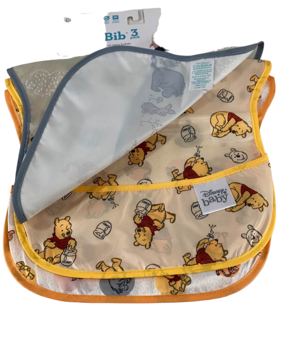 Shop Disney Baby SuperBib 3 Pack, Pooh Bear and Friends at GoodBuy Gear