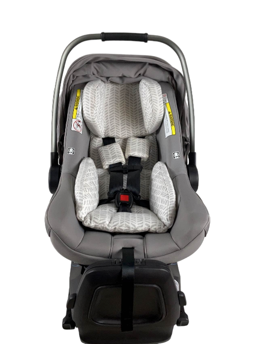 Nuna Pipa Lite RX And Pipa Relx Base, 2021, Broken Arrow Frost