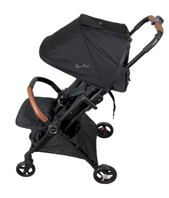 Silver Cross Jet 3 Super Compact Stroller, 2022, Black