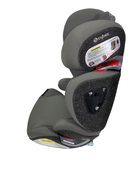 Cybex Solution Z-Fix Highback Booster Seat, 2021, Manhattan Grey