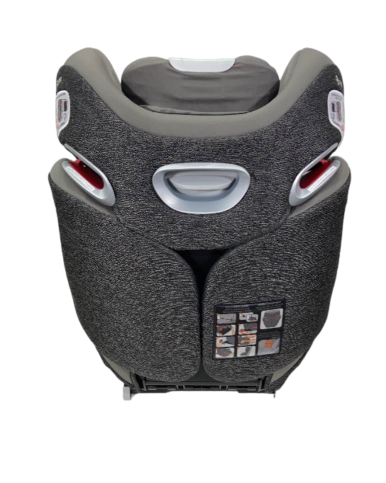 Cybex Solution Z-Fix Highback Booster Seat, 2021, Manhattan Grey