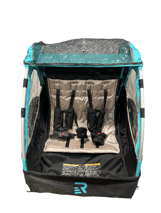 Retrospec Rover Double Bike Trailer, Blue Ridge