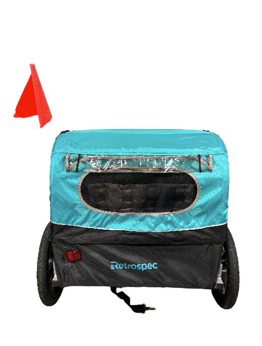 Retrospec Rover Double Bike Trailer, Blue Ridge